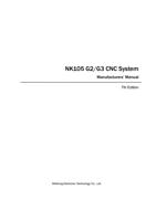 NK105 G2G3 CNC System Manufacturers Manual 7th Edition (Page 1 / 114) EasyRoute CNC Control Panel Manufacture Manual