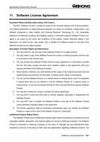 1 Software License Agreement Important Read Carefully (Page 113 / 114) EasyRoute CNC Control Panel Manufacture Manual