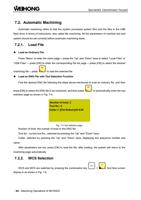2 Automatic Machining Automatic machining refers to (Page 76 / 114) EasyRoute CNC Control Panel Manufacture Manual