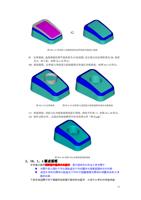11 用 顶 面上的倒角面的 边 界线将 顶 面进行裁剪 9 拉伸 曲面选择俯视绘图平面深度为 15 (Page 72 / 99) SurfMill造型实例