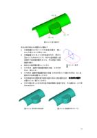 3 变 半 径 倒角 原始曲面的 构 造和倒 圆 角的步 骤 如下 前 视 绘 图 XOZ 面 Y=0 (Page 75 / 99) SurfMill造型实例