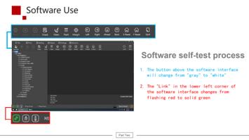 Software selftest process 1 The button above the software (Page 15 / 61) 6090 UV Flatbed Printer Product Installation and Operation Instructions