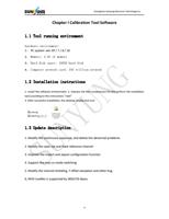 Chapter I Calibration Tool Software 11 Tool running (Page 4 / 61) XP600双头校准工具说明书英文版V1.0
