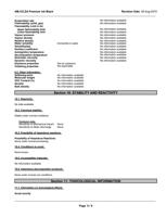 Evaporation rate Flammability (solid, gas) Flammability (Page 5 / 9) AM.CO.ZA Premium Ink Black(EU_BE)