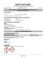 SAFETY DATA SHEET This safety data sheet complies (Page 1 / 9) AM.CO.ZA Premium Ink Light Magenta(EU_EN)