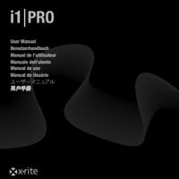 EN 18 19 Scan Measurement Toprepare your i1 Pro device (Page 1 / 156) i1Pro User Manual