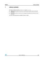 1 Library contents Library contents This library consists (Page 5 / 26) UM0516