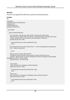 This API is not supported by USB3 vision camera and (Page 53 / 599) Machine Vision Camera SDK (DotNet)_Developer Guide