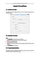 5ForceIPDemo 51 Interface Overview The ForceIPDemo (Page 11 / 201) User Manual of MVC SDK Demo (VC60)