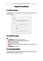 5ForceIPDemo 51 Interface Overview The ForceIPDemo (Page 11 / 201) User Manual of MVC SDK Demo (VS2008)