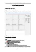6MultipleDemo 61 Interface Overview The MultipleDemo (Page 12 / 201) User Manual of MVC SDK Demo (VS2008)
