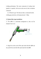 welding performance The series connection of cooling (Page 8 / 48) FWH30-D20C-V3睿法双摆手持焊接头英文说明书(双送丝四合一)A版本 2024-06-22