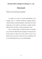 Foreword Thank you for choosing our products To enable (Page 2 / 37) LaserMaster RustOff (New 2D) System Cleaning Head Manual
