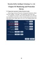 X Monitoring and Protection Device 91 Temperature parameter (Page 34 / 37) LaserMaster RustOff (New 2D) System Cleaning Head Manual