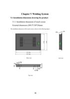 System 51 Installation dimension drawing for Page 15 (Page 15 / 37) LaserMaster Versatile (4-in-1) Cleaning, Welding System Manual