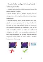 2 Cleaning of optics lens When the optics lens are (Page 11 / 44) LaserMaster Versatile Dual Welding Wire (Four in One) Laser System (RelFar FWH30-D20C-V4-T) User Manual, Ver.B 2025-10-16