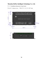 12 Installation dimension of main board Overall dimensions (Page 16 / 44) LaserMaster Versatile Dual Welding Wire (Four in One) Laser System (RelFar FWH30-D20C-V4-T) User Manual, Ver.B 2025-10-16
