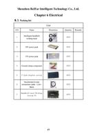6 Electrical 61 Packing list List SN Name Illustration (Page 17 / 44) LaserMaster Versatile Dual Welding Wire (Four in One) Laser System (RelFar FWH30-D20C-V4-T) User Manual, Ver.B 2025-10-16