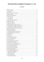 Contents Chapter 1 Overview 5 11 Product parameter (Page 3 / 44) LaserMaster Versatile Dual Welding Wire (Four in One) Laser System (RelFar FWH30-D20C-V4-T) User Manual, Ver.B 2025-10-16