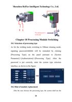 1 The marking point is on this page Chapter 10 Processing (Page 33 / 44) LaserMaster Versatile Dual Welding Wire (Four in One) Laser System (RelFar FWH30-D20C-V4-T) User Manual, Ver.B 2025-10-16