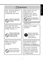 L37 Page 7 133 Panasonic AC Servo Motor Driver MINAS (Page 7 / 133) Panasonic AC Servo Motor Driver MINAS S-Series Operating Manual