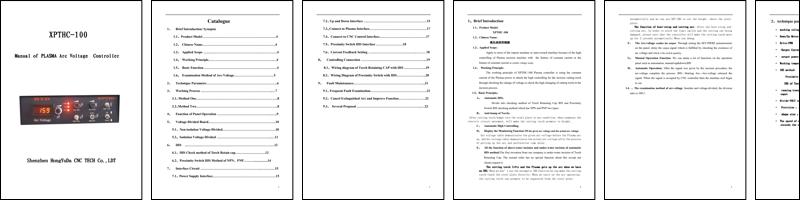 XPTHC-100 Plasma Arc-Voltage Controller.PDF
