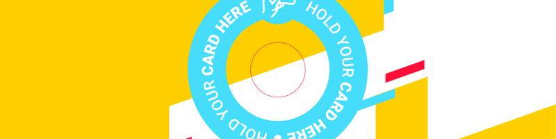 ZKTeco KR600 Access Reader Wrapping - Visitors Welcome.tif