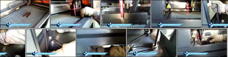 How to Level Motorised Table of a Cabinet Laser Machine.mp4