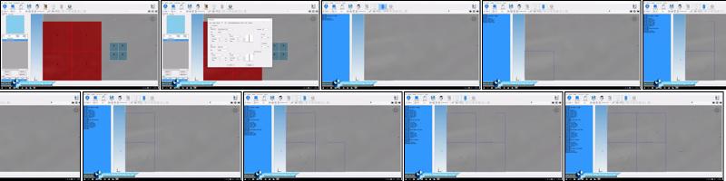 Advanced Common Line Cutting Function Demonstrated On Fabricam Plasma Cutting Software.mp4