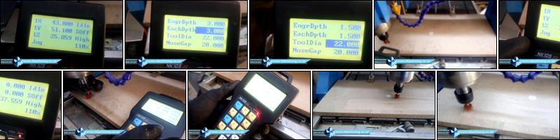 Skim (Surfacing) Spoilboard on EasyRoute CNC Router Howto Video by Using Control Panel Default Function.mp4