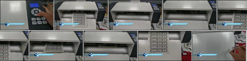 V-Auto A3 Size Fully Automatic Label Cutting Machine with Continues Auto Sheet Feeder Demonstrated.mp4