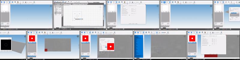 Use Piercing Function To Create Drill Starting Hole By Create Center Punch Mark In Fabricam Software-1.mp4