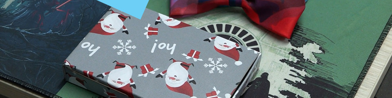 Sublimation Printed Bow Tie Gifts in Customised Printed Paper Box by Laser Cutting.jpg