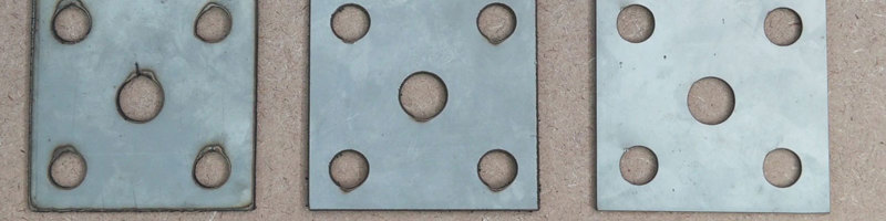 Stainless Steel Sheet Cut on Plasma Cutter With Without Water, and Fiber Laser Comparison .jpg