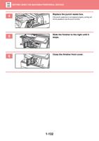 the punch waste box If the punch waste box is not replaced (Page 135 / 934) Sharp MX Printer Manual