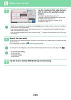Erase Up Clear Outer Frame Booklet Copy Like A Pamphlet (Page 250 / 934) Sharp MX Printer Manual