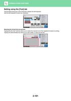 Setting using the Text tab Tap the Direct Entry key (Page 265 / 934) Sharp MX Printer Manual
