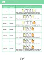 copies 1sided copy Not copied 1 2 5 6 Makes a 1sided (Page 271 / 934) Sharp MX Printer Manual