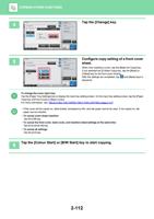 CoversInserts Front Cover Off On Back Cover Cancel (Page 276 / 934) Sharp MX Printer Manual