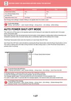 Function Custom Eco Preheat Mode Setting 1min 1min (Page 30 / 934) Sharp MX Printer Manual