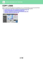 COPY JOBS When you tap the job status display jobs (Page 302 / 934) Sharp MX Printer Manual