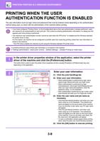 WHEN THE USER AUTHENTICATION FUNCTION IS ENABLED The (Page 315 / 934) Sharp MX Printer Manual