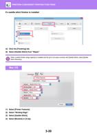 If a saddle stitch finisher is installed 4 5 4 Click (Page 336 / 934) Sharp MX Printer Manual