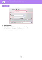 1 Select Watermarks 2 Click the Watermark checkbox (Page 354 / 934) Sharp MX Printer Manual