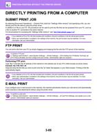 FROM A COMPUTER SUBMIT PRINT JOB By selecting Document (Page 391 / 934) Sharp MX Printer Manual