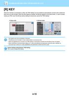 R KEY When the machine is connected to a PBX the PBX (Page 412 / 934) Sharp MX Printer Manual
