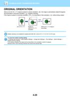 ORIGINAL ORIENTATION When an A4 812 x 11 original is (Page 427 / 934) Sharp MX Printer Manual