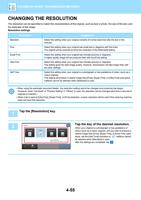 RESOLUTION The resolution can be specified to match (Page 457 / 934) Sharp MX Printer Manual