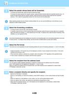 8 Select the sender whose faxes will be forwarded (Page 468 / 934) Sharp MX Printer Manual