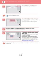 Main Code Registration Main Code Main Code Name Add (Page 48 / 934) Sharp MX Printer Manual